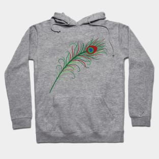 Peacock Feather Hoodie